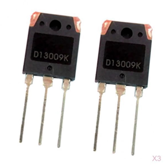 Transistor de Potencia Sunnimix D13009K NPN 3 Pares