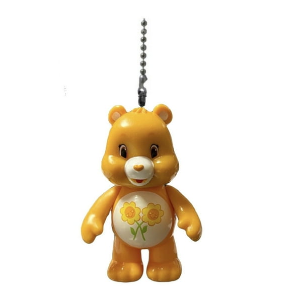 Best Friend Yellow Care Bear Fan Lamp Light Pull Chain Figure Figurine Pvc Gift New