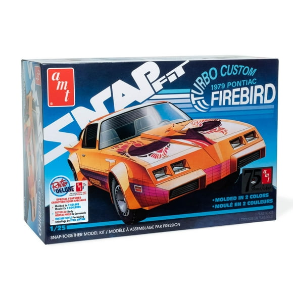 AMT 1979 Pontiac Firebird Turbo Custom (Snap) 1:25 Scale Model Kit