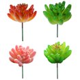 thumbnail image 4 of Coofit Artificial Succulent Lifelike Faux Succulent Plant Unpotted Succulent for Home, 4 of 10