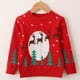 thumbnail image 5 of Sudadera navideña para niños, ropa para niños, camisa de manga larga, suéter de punto, cárdigan, disfraz navideño, mono de nieve para bebés pequeños, tops de ciervos para primavera,, 5 of 5