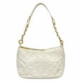 thumbnail image 1 of Pre-Owned Chanel Matelassé Chain Shoulder Bag, Caviar Leather, White, Women's, 1 of 11