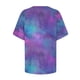 thumbnail image 3 of Tops Cortos para Mujeres, Cuello Redondo Manga Corta Camiseta Casual Hecha de Cómodo Estante de Imitación para Todo el Uso Diario de la Temporada, Camisetas Casuales para Mujeres, 3 of 5