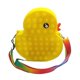 thumbnail image 1 of Bolsa De Mensajero De Pato Con Burbujas De Empuje, Juguete De Descompresión De Silicona Portátil, Bolsa Cruzada De Burbujas De Extrusión, Maravilloso Regalo Para Los Mejores Amigos Cateissary AP007946-06, 1 of 6