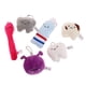 thumbnail image 1 of Muñeco de peluche de dibujos animados para niños, juguete con relleno, pasta dental, cepillo de dientes, llavero, bolsa colgante, regalos, 1 of 1