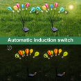 thumbnail image 4 of Tnobhg 2Pcs Outdoor Garden Lamps High Brightness Waterproof Light Sensor Design Auto On/Off Swing LED Lawn Lamps Decoration, 4 of 7