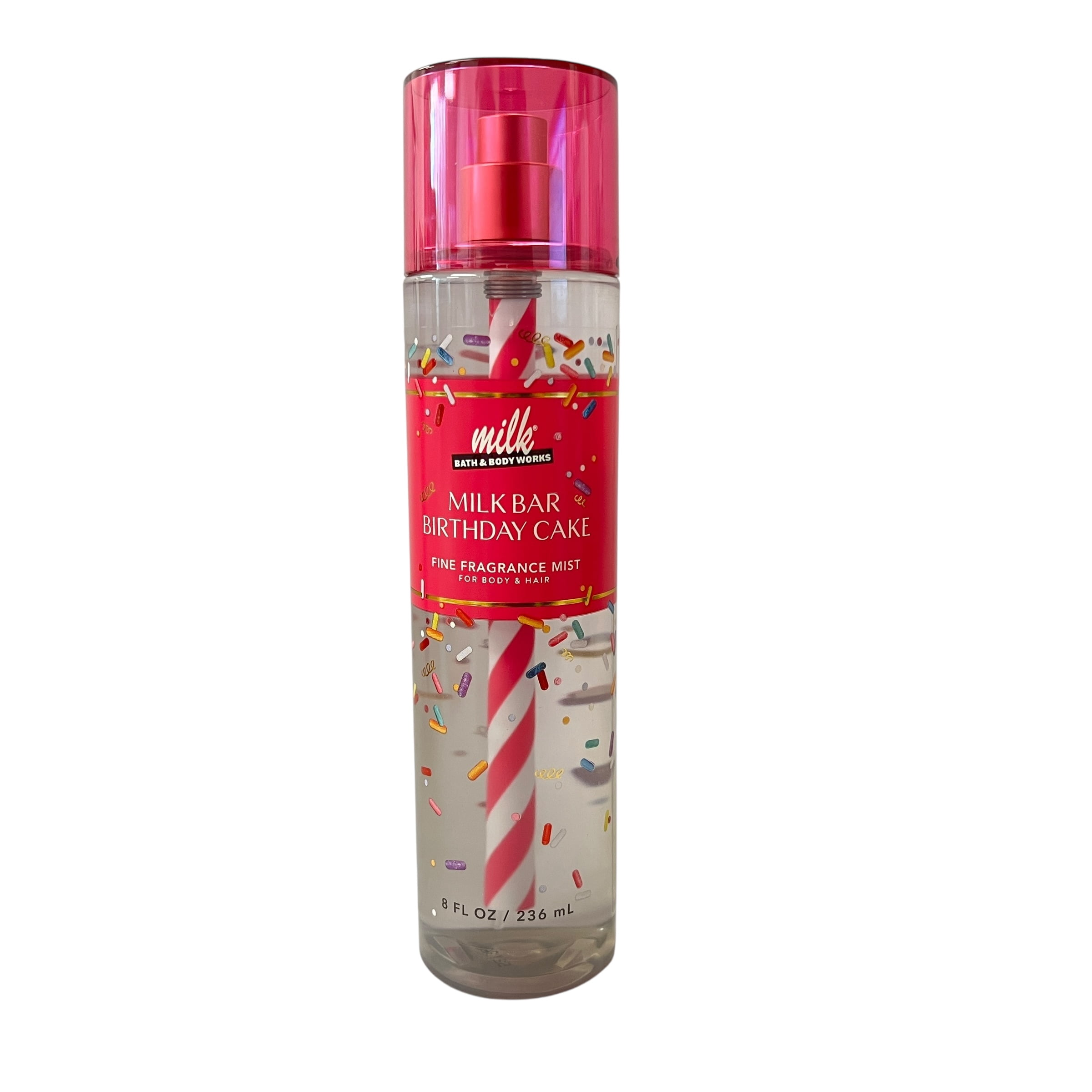 Bath & Body Works Milk Bar Birthday Cake Mist 8 fl oz 2 Pack