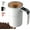 White, variant on Electric Coffee Mug,13oz Smart Self-Stirring Cup with Live Temp Display & Stable Anti-Slip Foot,Detachable Magnetic Stirrer,Fast USB-C Charging & 304 Stainless Steel Inner Wall for Hot/Cold Drinks