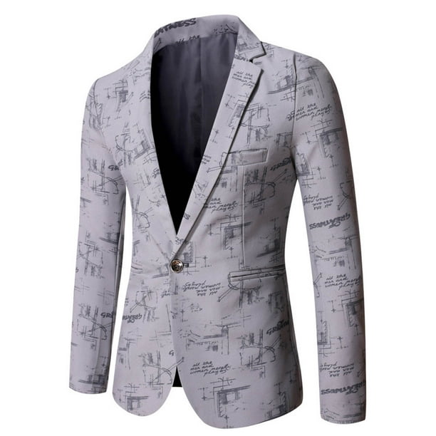 Men s Coats And Jackets Hooded Mens Autumn Winter Prints Formal
