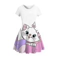 thumbnail image 2 of Disney pet Mary cat vestido traje niñas verano Mary cat disfraces ropa niños cumpleaños fiesta princesa disfraz 2Y-14Y13T-14T heqiyong CONDUJO, 2 of 2
