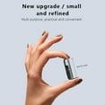 thumbnail image 4 of yeacher Mini Microphone Cravate Sans Fil 2,4 g 360° Omnidirectionnel à Revers, 4 of 8
