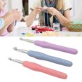 thumbnail image 4 of Crochet Hook, Plastic Aluminum Crochet Hook Set Easy Operation Multi Colored  For DIY Crafts, 4 of 8