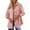 Pink, variant on Great Gifts for Less Ofreoo Fashion Women's Casual Turndown Collar Solid Long Sleeve Ladies Loose Button Tops Blouse Outwear Winter Clothes for Women
