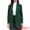 Green, variant on DARING DIVA Women's Business Button Down Notch Collar Dressy Blazer Jacket XS Black