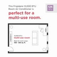 thumbnail image 2 of Frigidaire 12,000 BTU Inverter Window Room Air Conditioner with Wi-Fi up to 550 Sq Ft, White, 2 of 10