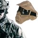thumbnail image 1 of Máscara Protectora Tiro Airsoft Transpirable Calavera Montar en Bicicleta Esqueleto Cara Completa A Prueba Viento Colo G (color Barro) Rojo, 1 of 9