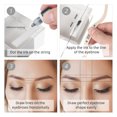 thumbnail image 3 of Eyebrow Line Marker Ruler for DIY Measuring, Lightweight Arch Design, Sturdy and Durable, Sponge Strip, Dropper, Suitable for Beginners, Tattoo Artists, 3 of 7