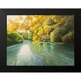 thumbnail image 2 of Galasso, Adriano 18x15 Black Modern Framed Museum Art Print Titled - Fiume sereno, 2 of 5