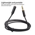 thumbnail image 4 of Computer Laptop Phone Tablet Portable Audio Extension Cable 3.5mm Male to Female Adapter Conversion Connector Sound Equipment 3 Meters, 4 of 9