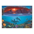 thumbnail image 2 of Royal Brush Adult Painting by Numbers Kit, Ocean Life, 2 of 2