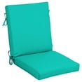 21 in. x 20 in. CushionGuard One Piece High Back Outdoor Chair Cushion