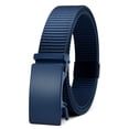 thumbnail image 1 of Cinturón CHAOREN de nylon azul marino con trinquete para hombre, 1 of 6