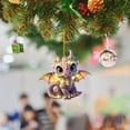 thumbnail image 3 of 2D Flying Baby Christmas Tree Ornament Unique Festive Design for and Celebration, 3 of 6