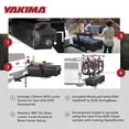 thumbnail image 4 of Yakima EXO TopShelf 2nd Level 2 SKS Lock Hitch Base Rack, 2 Pack, Black, 4 of 8