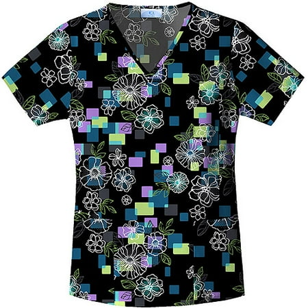 Floral Delight V-Neck Top