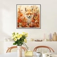 thumbnail image 2 of DIY 5D Diamond Painting Kit (for Adults) Diamond Painting "Fox, Autumn Maple Leaves" - Full Diamond Crystal Rhinestone Embroidery Craft Kit, Can Be Used as Gift, Wall Decoration, 2 of 7