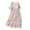 Pink, variant on Ahuyic Printed Solid Color Plus Size Dress For Women, Summer Womens' Short Sleeve Knee-Length Dresses,Summer Ladies' Short-Sleeved Embroidered Dress Short-Sleeved Round-Neck Dress