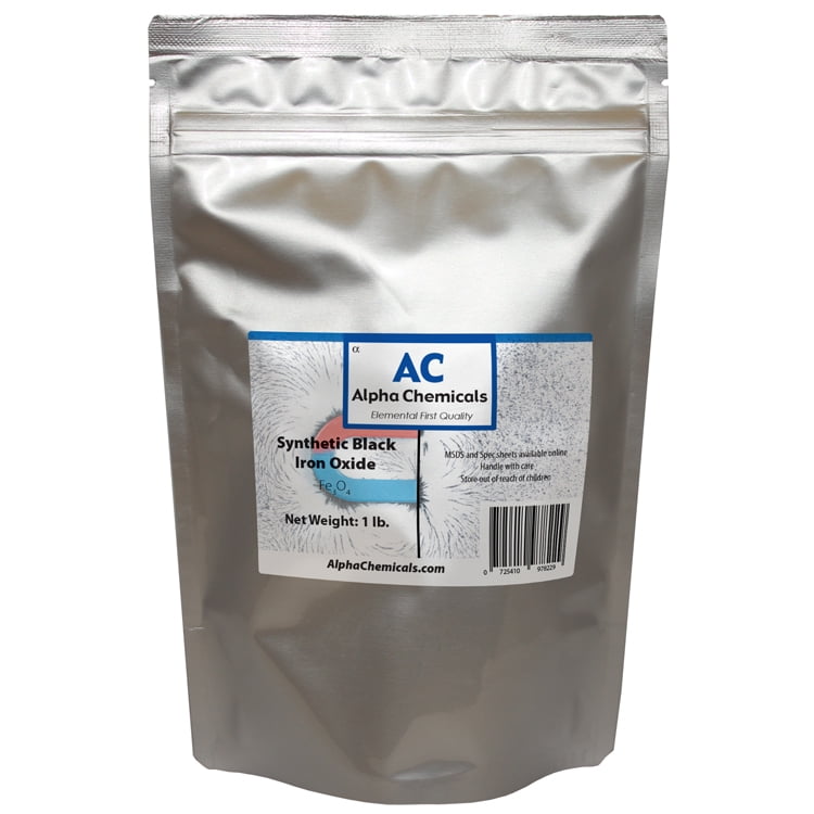 Black Iron Oxide - Fe3O4 - Synthetic - 1 Pound