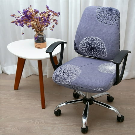 Aihome Computer Office Chair Cover Universal Stretchable Elastic Cover Anti Slip Printed Armchair Cover For Home Study Office Walmart Canada