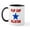 White/Black Inside, variant on CafePress - Flip Cup Allstar Mug - 11 oz Ceramic Mug - Novelty Coffee Tea Cup