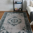 thumbnail image 4 of Unique Loom Lucerne Collection Area Rug - Reuss (4' 1" x 6' 1" Rectangle Gray/Blue), 4 of 10