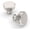 Brushed Satin Nickel, variant on 10 Pack Gold Knurled Cabinet Knobs for Dresser Kitchen Brushed Gold Cabinet Pulls Drawer Hardware for Cabinets