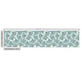 thumbnail image 3 of Ambesonne Botany Fabric by the Yard Upholstery, Ginkgo Leaves Nature Herbs, 1 Yard, Turquoise Eggshell, 3 of 5