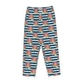thumbnail image 4 of Xecao Popcorn Women's Straight Lounge Pajama Pants: The Epitome of Relaxed Sleepwear, 4 of 9