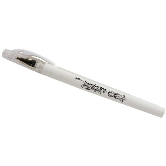 Marvy Uchida Gel Pen, 0.7 mm, White, Sold Individually