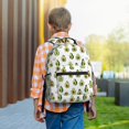 thumbnail image 6 of Yiaed Avocado Friends Print School Backpack College Backpack Daypacks for Students High School Spacious and Durable Daypack for Work and Travel-One Size, 6 of 6