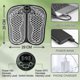 thumbnail image 4 of Ems Foot Massager,electric Foot Massagers With 8 Modes 19 Intensities, Folding Portable Electric Massage Mat For Pain And Circulation, 4 of 5