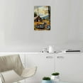 thumbnail image 5 of Old Man Old Motorcycle & Old House Iron Metal Signage, Vintage Art Tinplate Wall Art Poster Wall Decoration Garage 8*12 Inch, 5 of 7