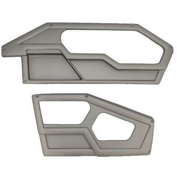Ranger Boat Side Panels | 619 FS w/ Lights Metallic Gray (Set of 2)