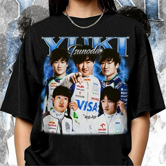 Limited Yuki Tsunoda Vintage T-Shirt, Formula One F1, Gift For Woman and Man Unisex Shirt