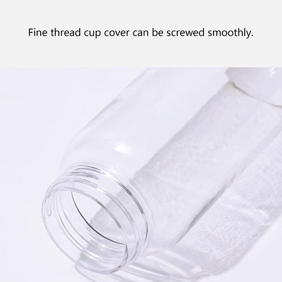 Transparent Plastic Cup Unisex Student Simple Water Bottle Portable Large Capacity Sports Cup Frosted Material