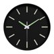 thumbnail image 1 of Reloj de pared luminoso que brilla en la oscuridad, 25 cm, silencioso, para baño. Estilo D, 1 of 9