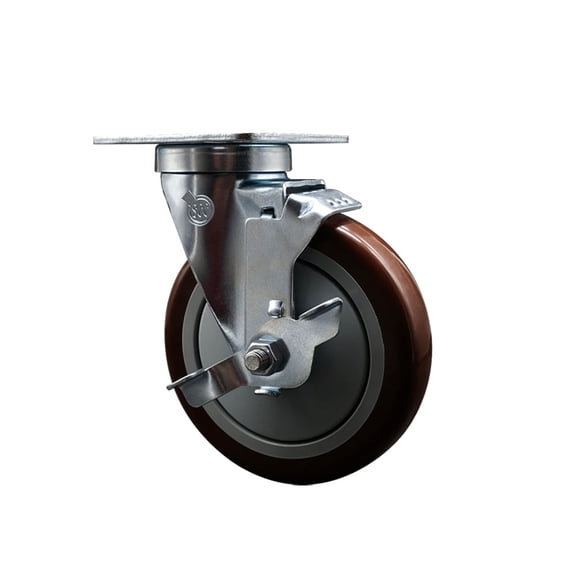 Regency 600CASTERPC4 Replacement Caster with Brake-Service Caster Brand