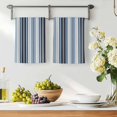 thumbnail image 3 of Blue Grey Striped Kitchen Towels Set of 3, Farmhouse Modern Stripes Art Absorbent Dish Towels for Kitchen, Microfiber Hand Towel, Quick Drying Tea Towel for Cleaning Decorative Dishcloths, 3 of 7