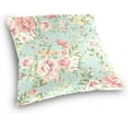 thumbnail image 3 of GZHJMY Shabby Chic Pink Floral Cushion Pillowcase,Sofa Bed Pillow Case Cover(20x20inch) Twin Sides Home Decor, 3 of 4