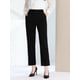 thumbnail image 2 of Pantalones de Pierna ancha Allegra K Negro L, 2 of 5